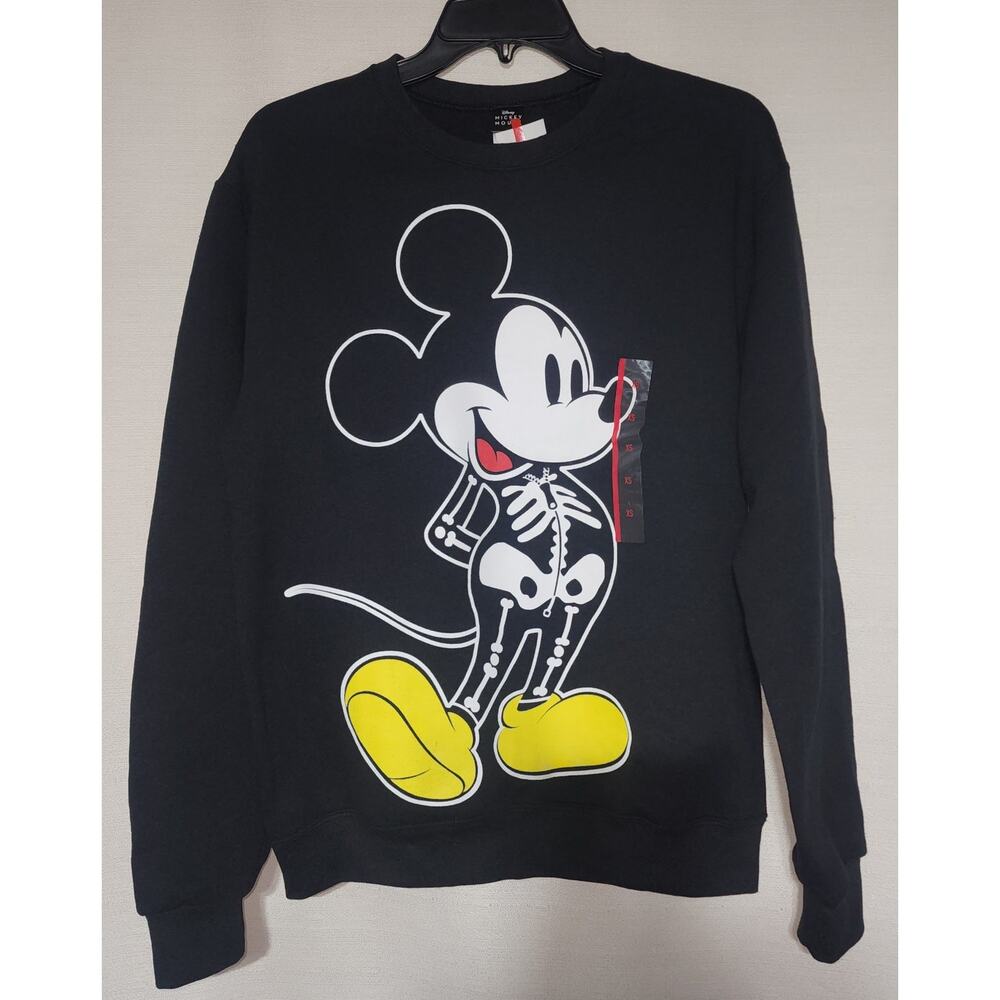 Mickey mouse sweatshirt men's extra small